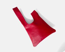 Bolso de mano CUIROTS Anna rojo