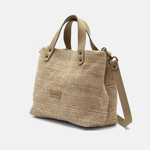 Bolsa de ráfia CUIROTS Ibiza