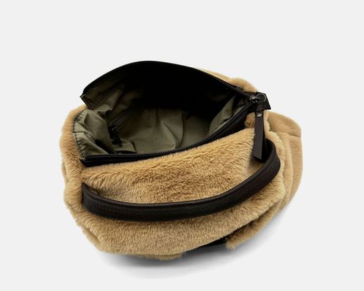 CUIROTS Sac à main Grosseto moyen avec fourrure