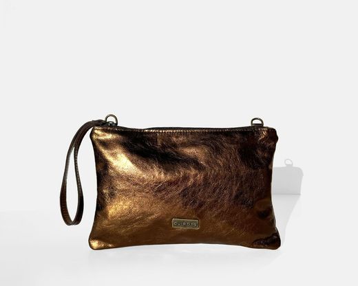 Bolso de mano pequeño CUIROTS Duet de piel