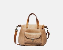 Bolso de mano y bandolera Australia de piel