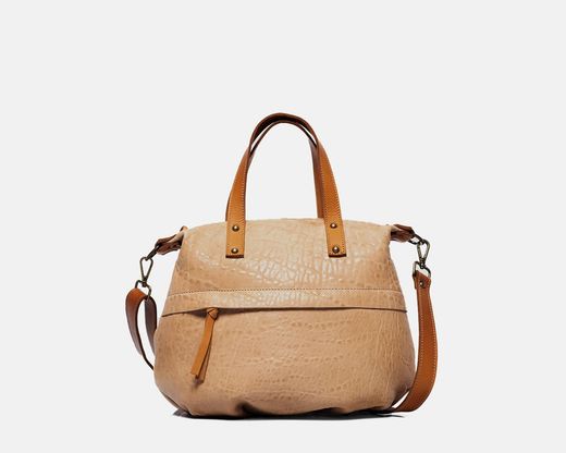 Bolso de mano y bandolera Australia de piel