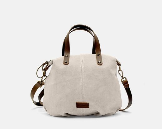 Bolso de mano y bandolera CUIROTS Canvas