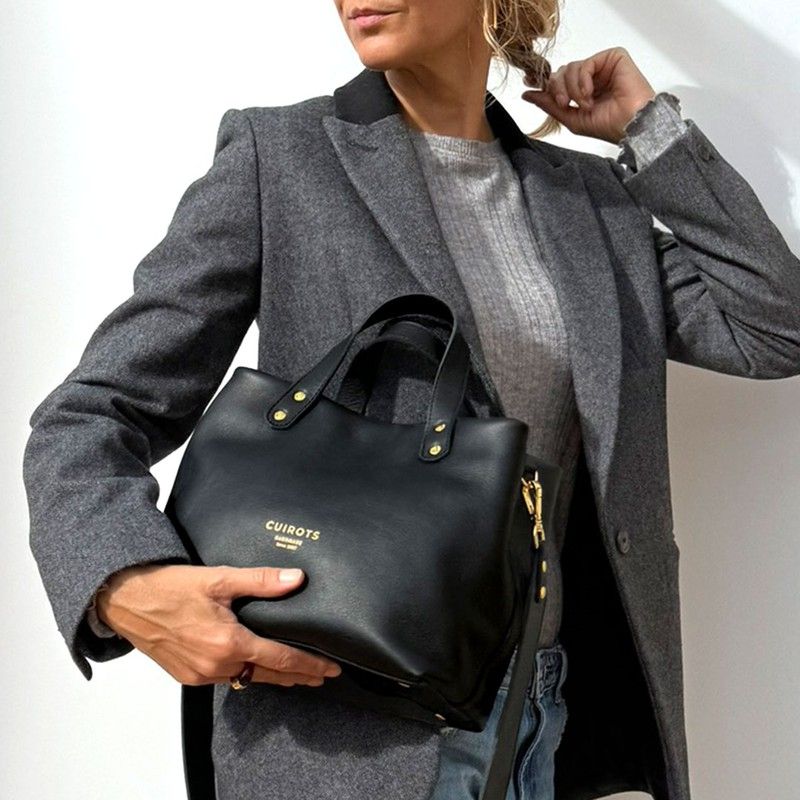 Bolso de mano y bandolera CUIROTS Damita