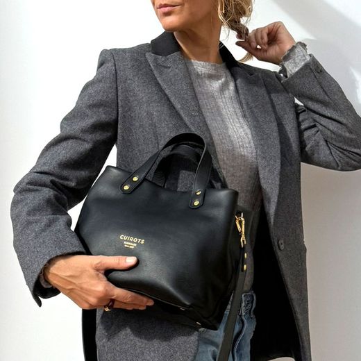 Bolso de mano y bandolera CUIROTS Damita