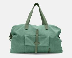 CUIROTS Mist bolsa e bolsa de ombro em lona e couro