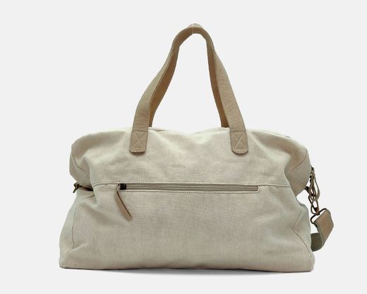 CUIROTS Mist bolsa e bolsa de ombro em lona e couro