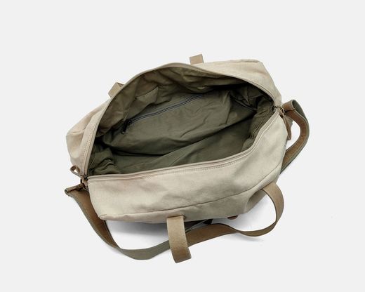 CUIROTS Mist bolsa e bolsa de ombro em lona e couro