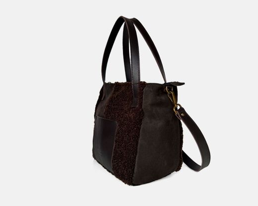 Bolsa de mão e bolsa de ombro CUIROTS Patchwork