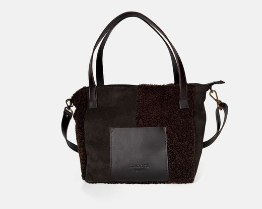 Bolso de mano y bandolera CUIROTS Patchwork