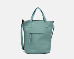 Bolso de mano y bandolera CUIROTS Seta de piel