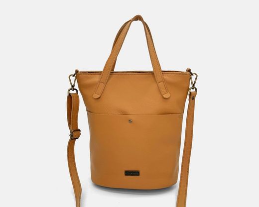 Bolso de mano y bandolera CUIROTS Seta de piel