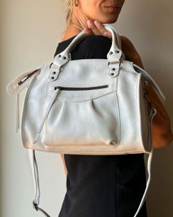 Bolsa de couro e bolsa de ombro CUIROTS Carla