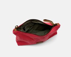 Bolso de mano y bandolera lino CUIROTS Louise