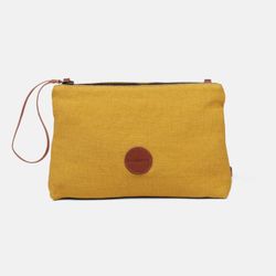 Bolsa de mão e bolsa de ombro Louise de linho da CUIROTS