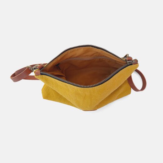 Bolsa de mão e bolsa de ombro Louise de linho da CUIROTS