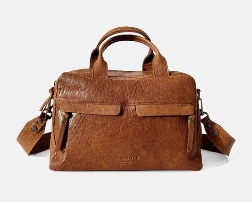 Bolso de mano y bandolera mediano CUIROTS Australia de piel