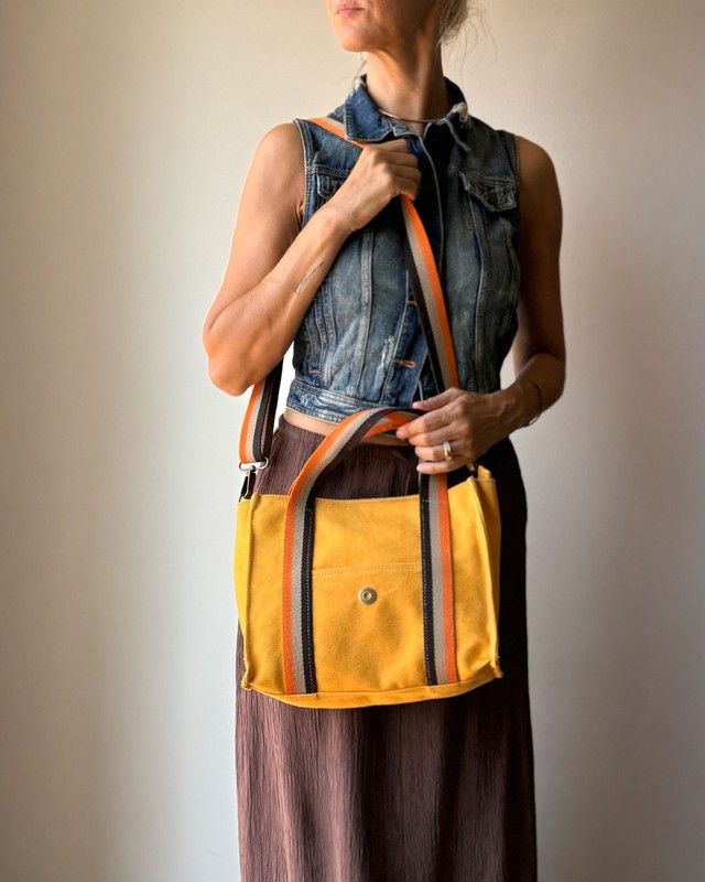 Bolso de mano y bandolera mediano CUIROTS Nuck Beige