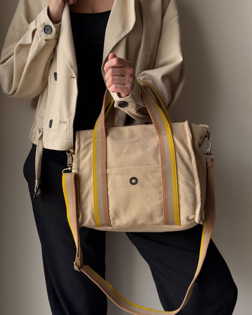 Bolsa de mão e bolsa de ombro média CUIROTS Nuck