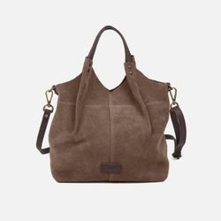 Bolso de mano y bandolera Zoe de serraje