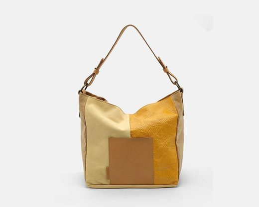 Sac porté épaule patchwork CUIROTS