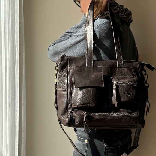 Bolso hombro Shopper CUIROTS Australia de piel
