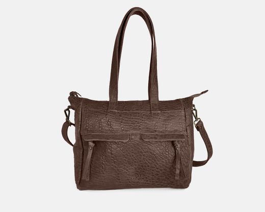 Bolsa de ombro tipo shopper de couro CUIROTS Austrália