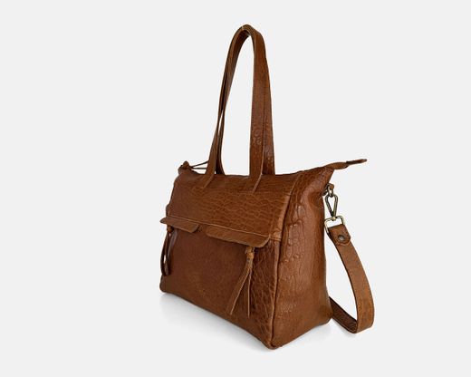 Bolsa de ombro tipo shopper de couro CUIROTS Austrália