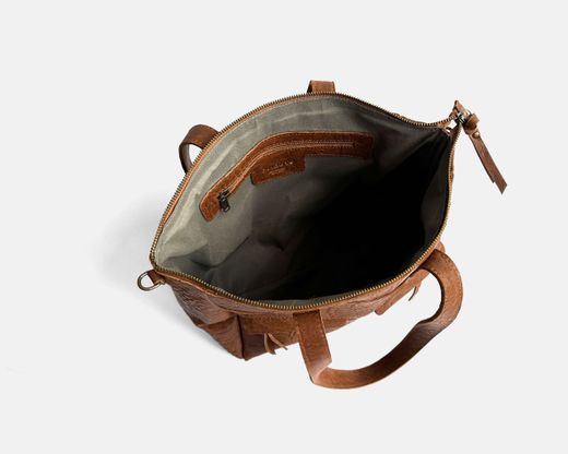 Bolsa de ombro tipo shopper de couro CUIROTS Austrália