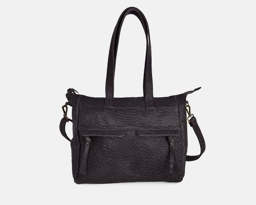 Bolsa de ombro tipo shopper de couro CUIROTS Austrália