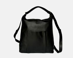 Bolso mochila con bolsillo CUIROTS Classic de piel