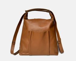 Bolso mochila con bolsillo CUIROTS Classic de piel