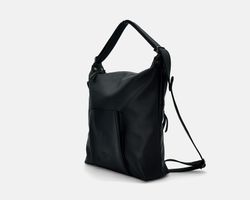 Bolso mochila con bolsillo CUIROTS Classic de piel