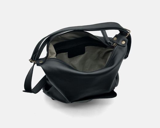 Bolso mochila con bolsillo CUIROTS Classic de piel