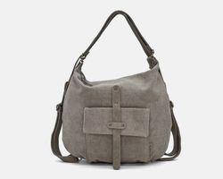 Bolso mochila CUIROTS Mist de lona y piel