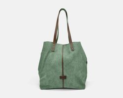 Bolso de hombro CUIROTS Canvas de lona