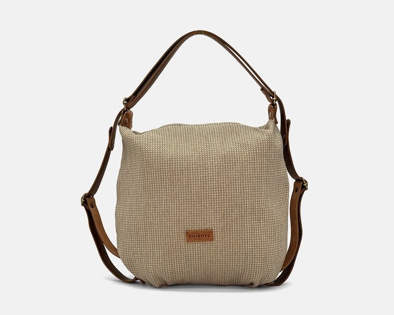 Bolso mochila mediano CUIROTS Rústico 4931 Rústico Temporada SS24