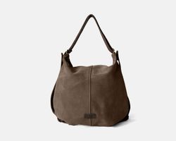 Bolso mochila mediano de serraje CUIROTS Zoe