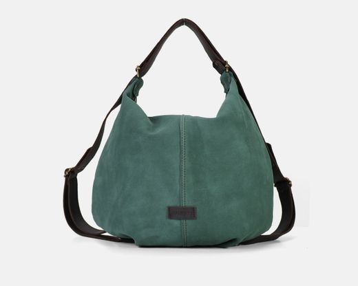 Bolso mochila mediano de serraje CUIROTS Zoe