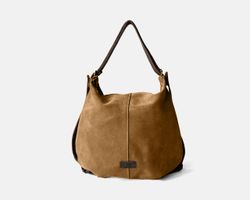 Bolso mochila mediano de serraje CUIROTS Zoe