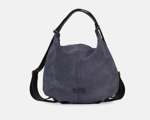 Mochila média de camurça CUIROTS Zoe