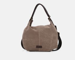Bolso mochila mediano de serraje CUIROTS Zoe