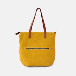 Sac cabas en lin Louise de CUIROTS