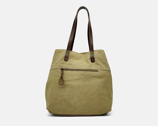 Bolso Shopper de lona Canvas de CUIROTS