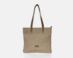 Bolsa de compras de ráfia CUIROTS Ibiza