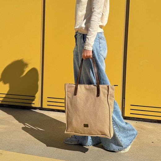Bolso shopper grande CUIROTS Canvas