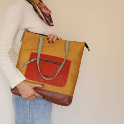 Sac cabas grand format CUIROTS Trend