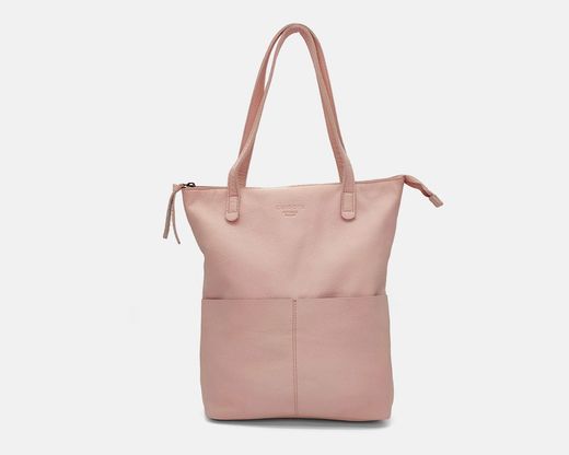 Grand sac cabas  Seta en cuir moutarde CUIROTS