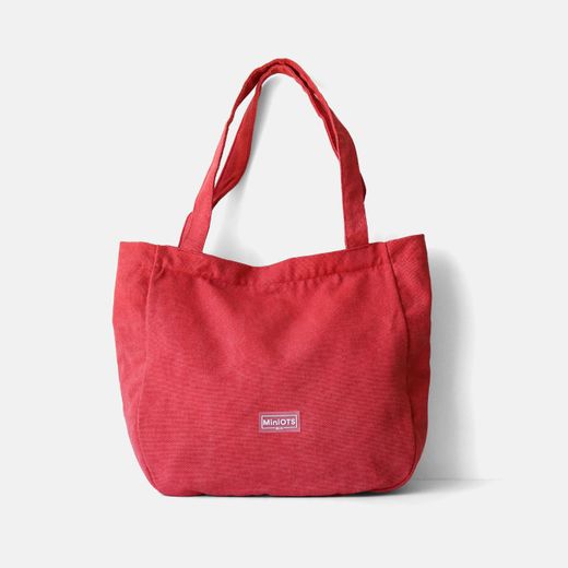 Bolso shopper grande MINIOTS MiniCanva efecto lavado