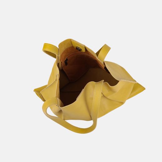 Bolsa de compras de couro MiniOTS Angie